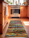 Woven Tapestry Lane Collection Area Rug - Jaipur Runner Multi  lifestyle 37