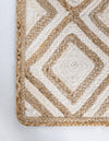 Woven Seaside Jute Collection Area Rug - Marina Rectangle Natural  lifestyle 33