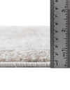 Riviera Elegance Collection Area Rug -  Monaco (Beige) Round Beige  lifestyle 13
