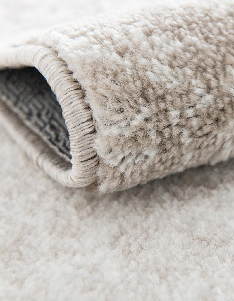 Riviera Elegance Collection Area Rug -  Monaco (Beige) Round Beige  lifestyle 15