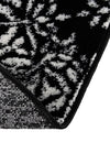 Riviera Elegance Collection Area Rug -  Monaco (Black) Round Black  lifestyle 23