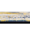 Riviera Elegance Collection Area Rug -  Menton (Navy Blue) Round Navy Blue  lifestyle 15