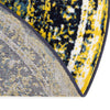 Riviera Elegance Collection Area Rug -  Menton (Navy Blue) Round Navy Blue  lifestyle 19