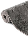 Riviera Elegance Collection Area Rug -  Nice Round Dark Gray  lifestyle 39