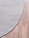 Riviera Elegance Collection Area Rug -  Grasse Round Dark Gray  lifestyle 19