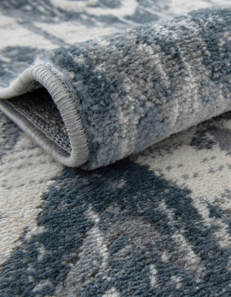 Cascade Range Collection Area Rug - Hood (Blue Gray) Rectangle Blue Gray  lifestyle 6