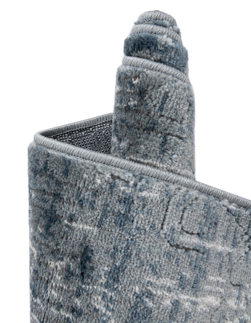 Cascade Range Collection Area Rug - Hood (Blue Gray) Rectangle Blue Gray  lifestyle 15