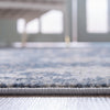 Cascade Range Collection Area Rug -  Shasta (Blue) Square Blue  lifestyle 7