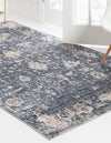 Cascade Range Collection Area Rug -  Shasta (Blue) Rectangle Blue  lifestyle 4