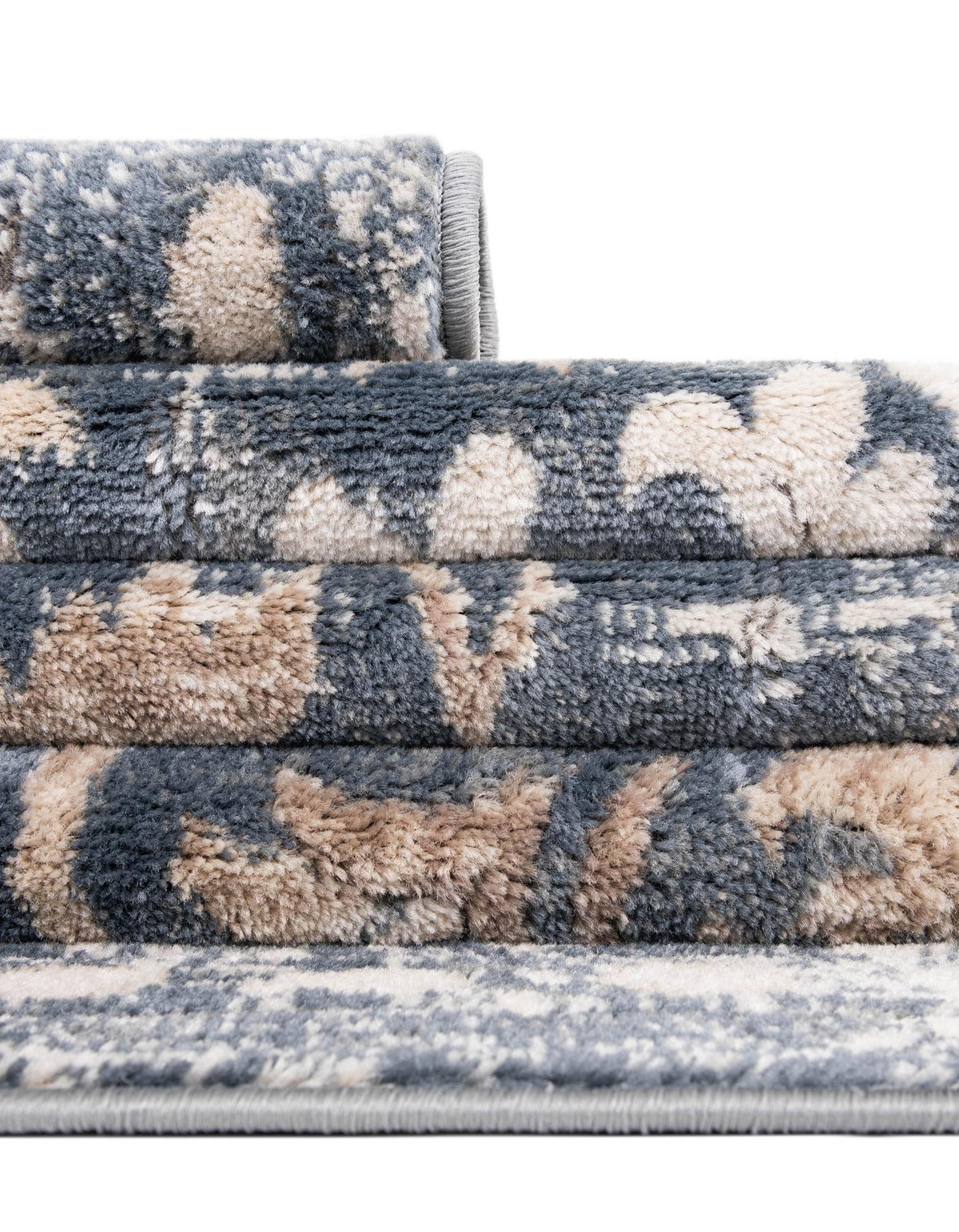 Cascade Range Collection Area Rug -  Shasta (Blue) Rectangle Blue  lifestyle 18