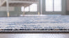 Cascade Range Collection Area Rug -  Shasta (Blue) Runner Blue  lifestyle 4