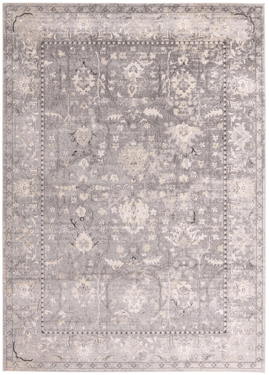 Cascade Range Collection Area Rug -  Shasta (Gray) Rectangle Gray Main