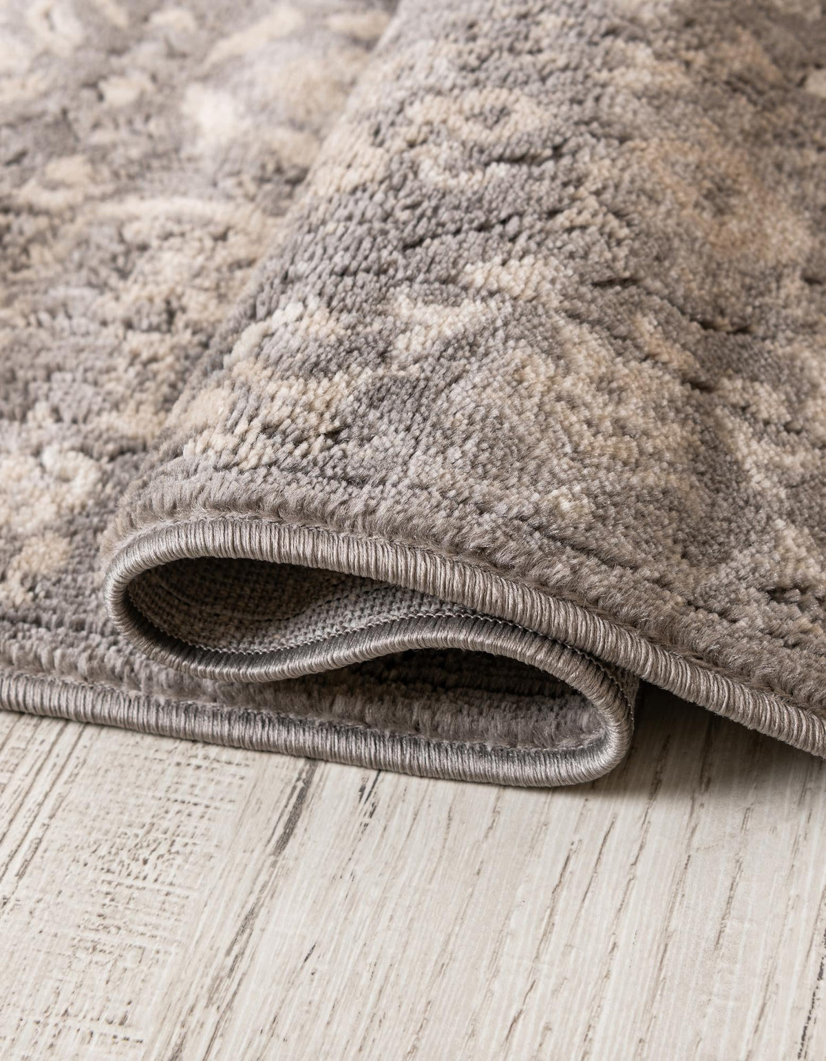 Cascade Range Collection Area Rug -  Shasta (Gray) Rectangle Gray  lifestyle 3