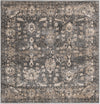Cascade Range Collection Area Rug -  Shasta (Gray) Square Gray Main