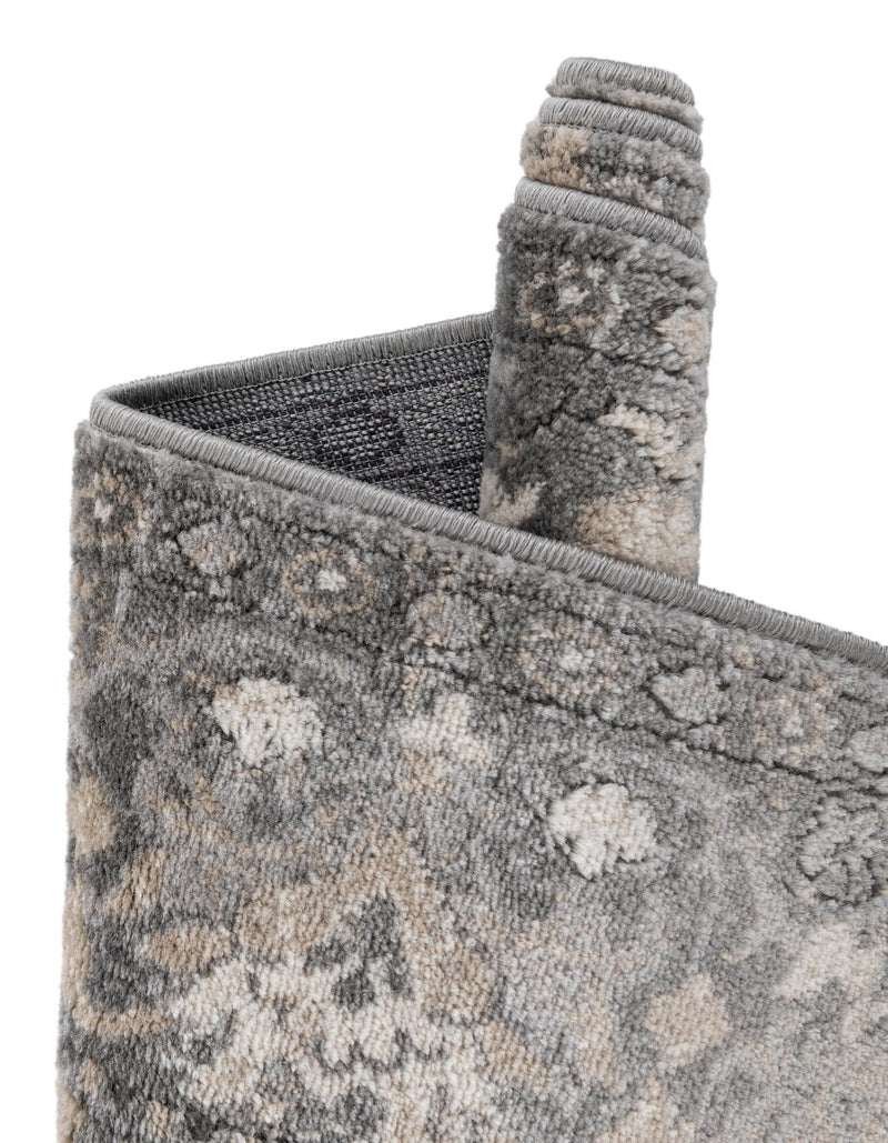 Cascade Range Collection Area Rug -  Shasta (Gray) Runner Gray  lifestyle 58