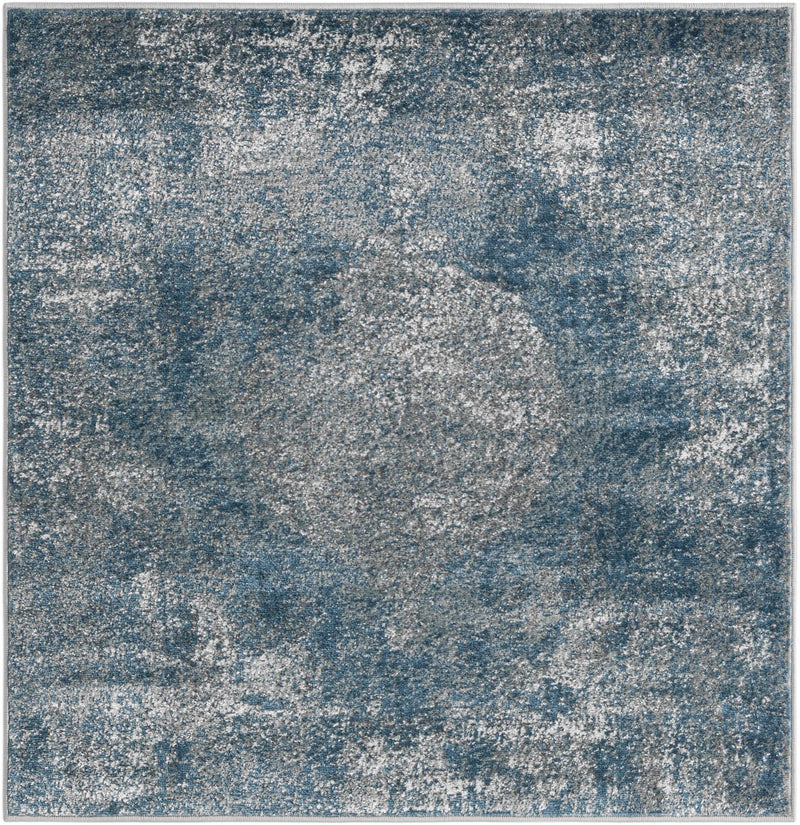 Cascade Range Collection Area Rug -  Adams Square Blue Main