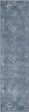 Cascade Range Collection Area Rug -  Adams Runner Blue  lifestyle 80
