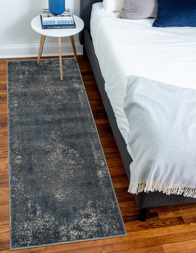 Cascade Range Collection Area Rug -  Adams Runner Blue  lifestyle 141