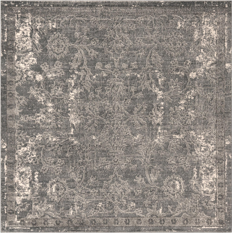 Cascade Range Collection Area Rug -  Helena Square Gray  lifestyle 70
