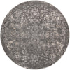 Cascade Range Collection Area Rug -  Helena Round Gray Main