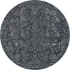 Cascade Range Collection Area Rug -  Helena Round Blue  lifestyle 67