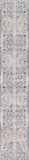 Cascade Range Collection Area Rug -  Helena Runner Navy Blue  lifestyle 76