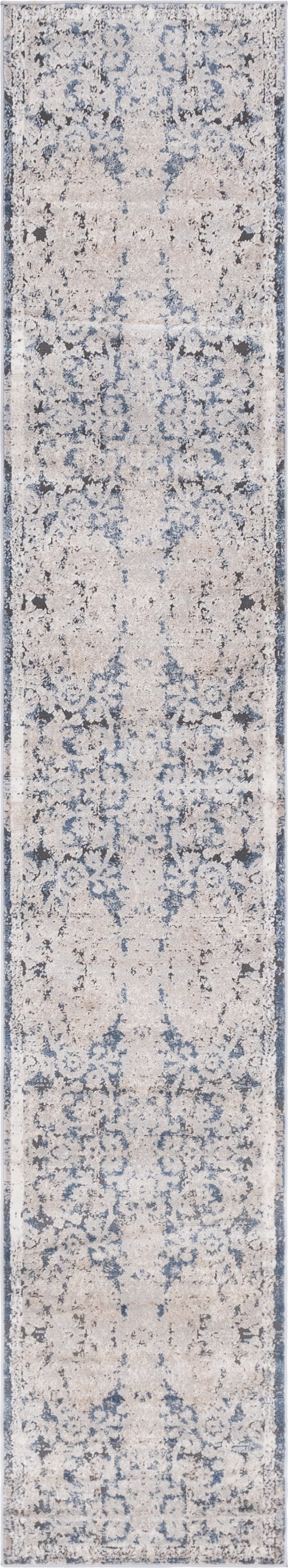 Cascade Range Collection Area Rug -  Helena Runner Navy Blue  lifestyle 76
