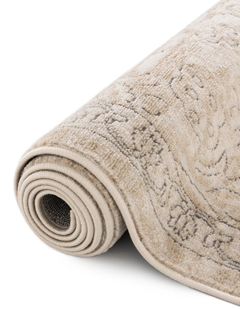 Cascade Range Collection Area Rug -  Helena Rectangle Ivory  lifestyle 63