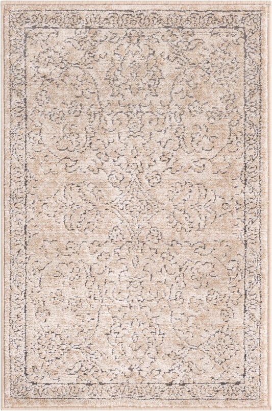 Cascade Range Collection Area Rug -  Helena Rectangle Ivory Main