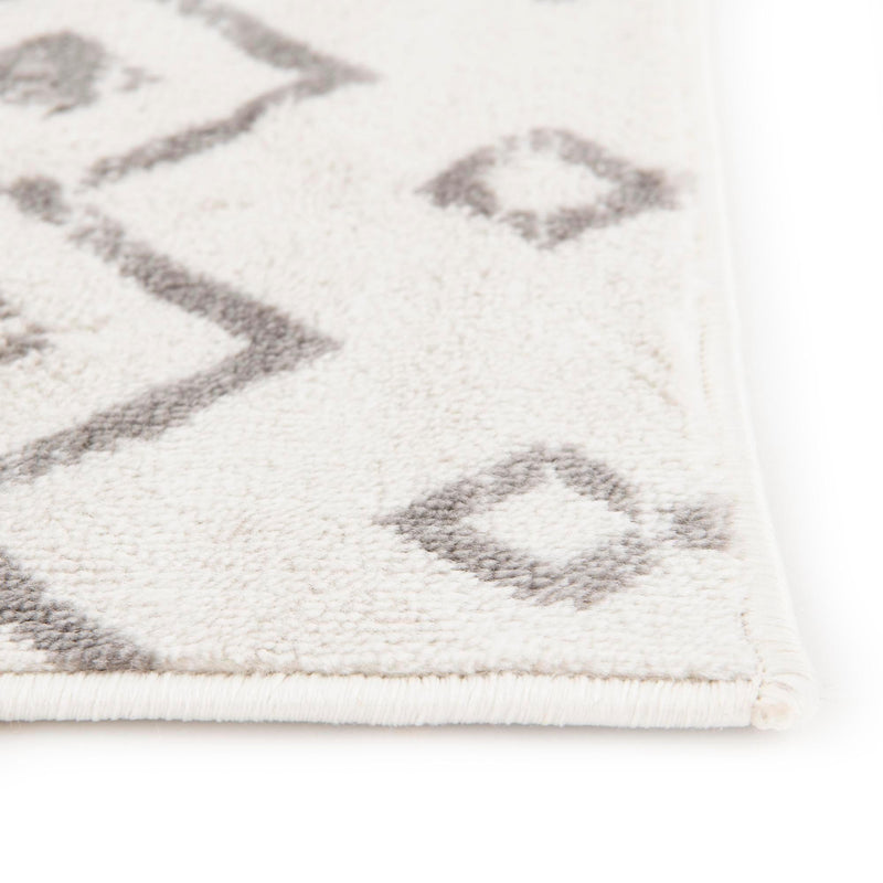 Marrakech Lattice Collection Area Rug - Medina (Ivory) Rectangle Ivory  lifestyle 17