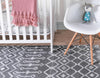 Marrakech Lattice Collection Area Rug - Medina (Gray) Rectangle Gray  lifestyle 22