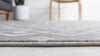 Marrakech Lattice Collection Area Rug - Medina (Light Gray) Rectangle Light Gray  lifestyle 25