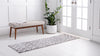 Marrakech Lattice Collection Area Rug - Medina (Light Gray) Runner Light Gray  lifestyle 2