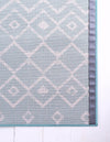 Marrakech Lattice Collection Area Rug - Medina (Turquoise) Square Turquoise  lifestyle 47