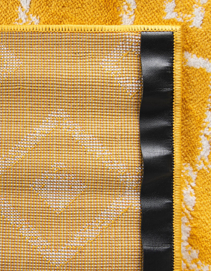 Marrakech Lattice Collection Area Rug - Medina (Yellow) Rectangle Yellow  lifestyle 25