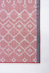 Marrakech Lattice Collection Area Rug - Medina (Red) Rectangle Red  lifestyle 14
