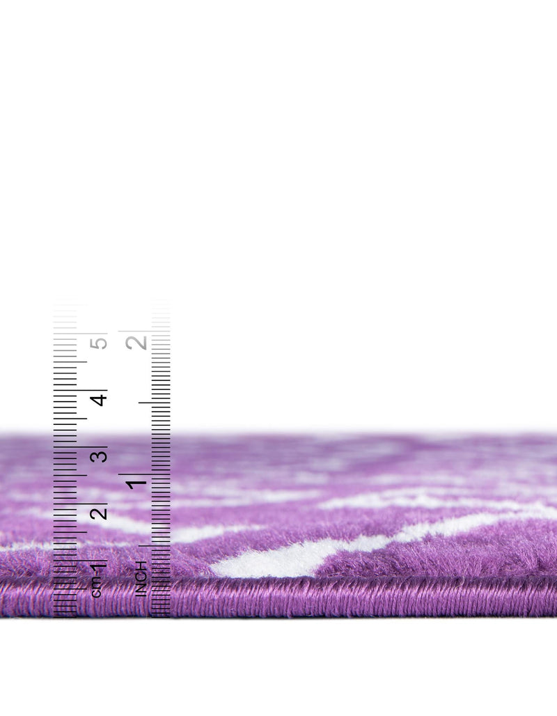 Marrakech Lattice Collection Area Rug - Medina (Violet) Rectangle Violet  lifestyle 15