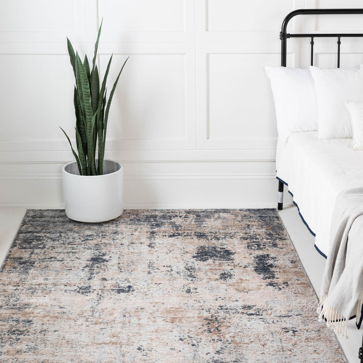 Aegean Elegance Collection Area Rug - Mykonos Rectangle Cream  lifestyle 3