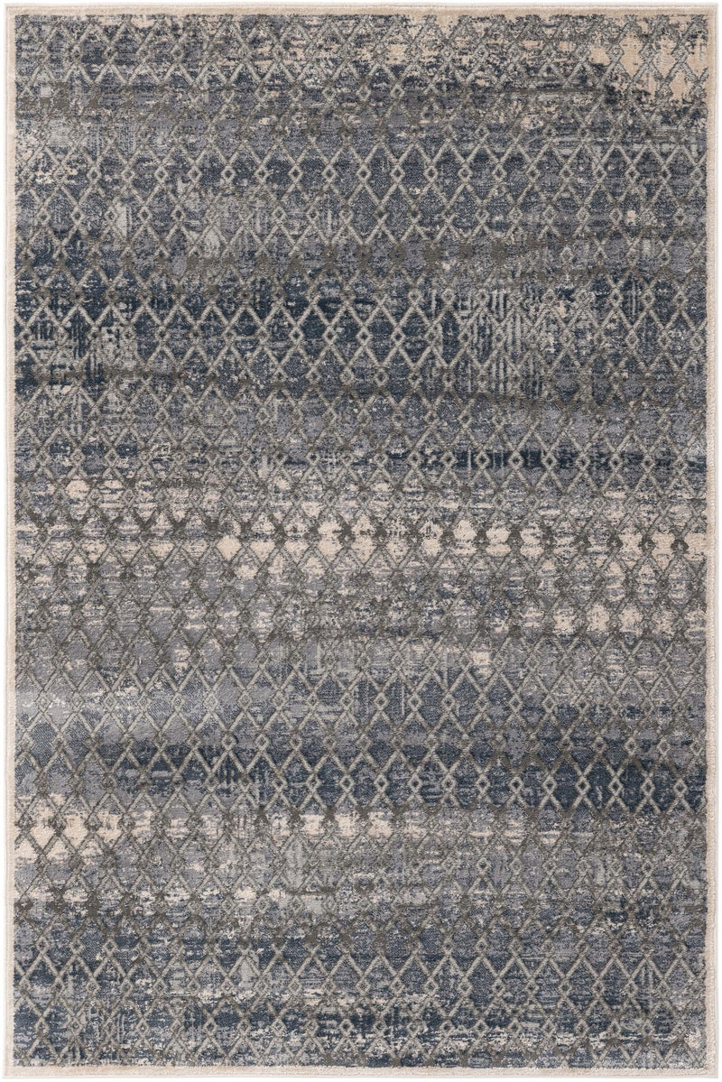 Aegean Elegance Collection Area Rug -  Santorini Rectangle Gray  lifestyle 2