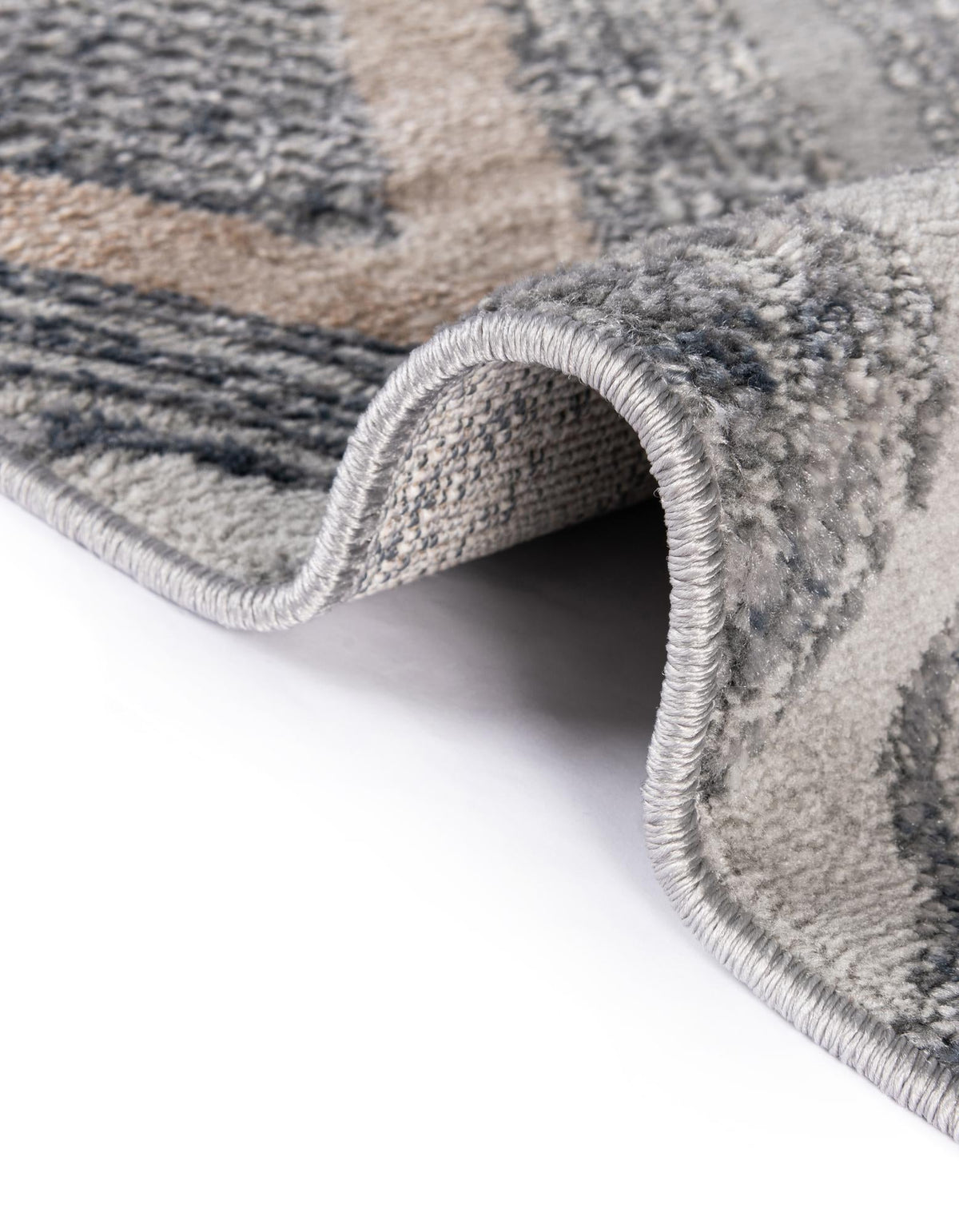 Aegean Elegance Collection Area Rug -  Rhodes Rectangle Gray Cream  lifestyle 19