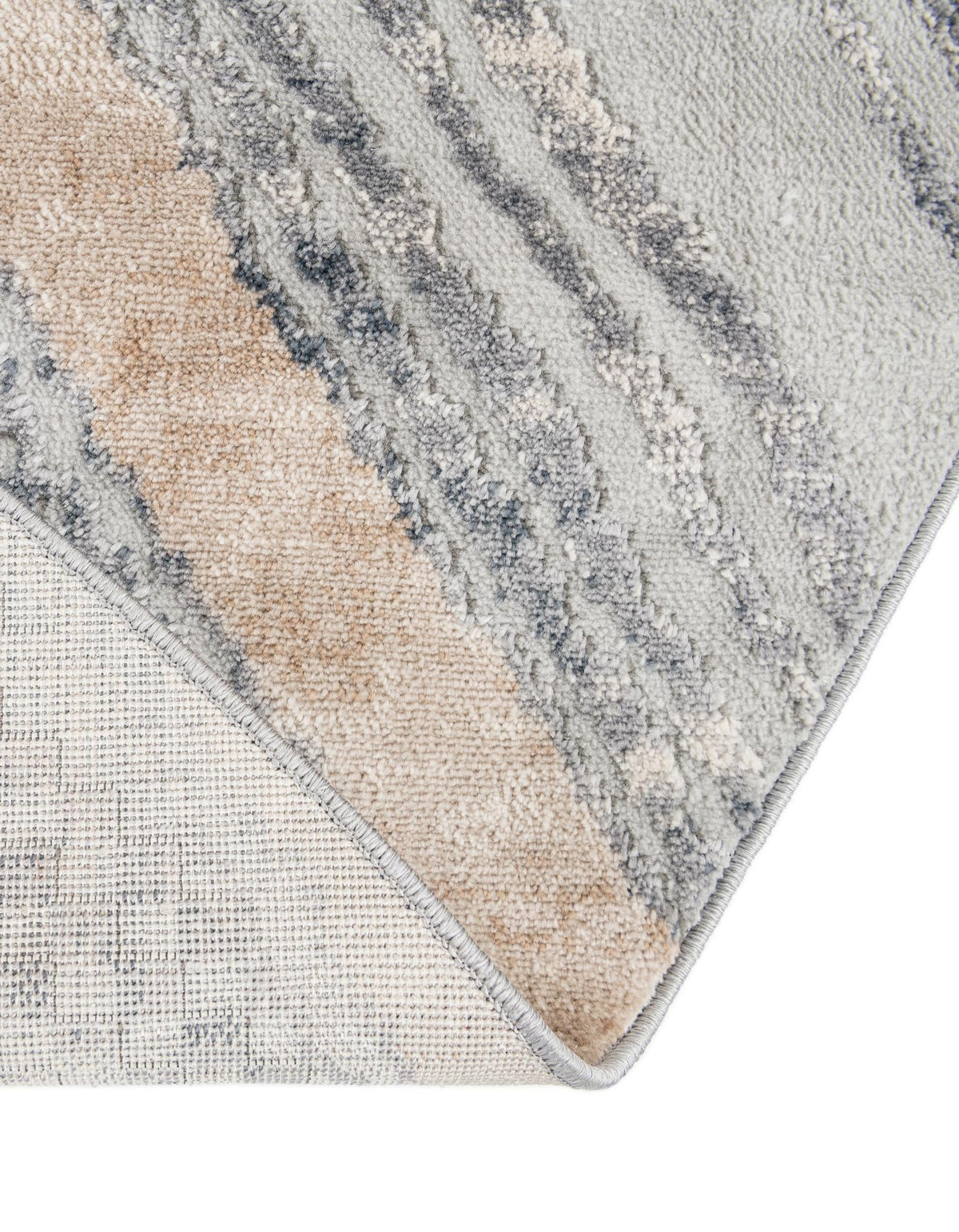 Aegean Elegance Collection Area Rug -  Rhodes Round Gray  lifestyle 91