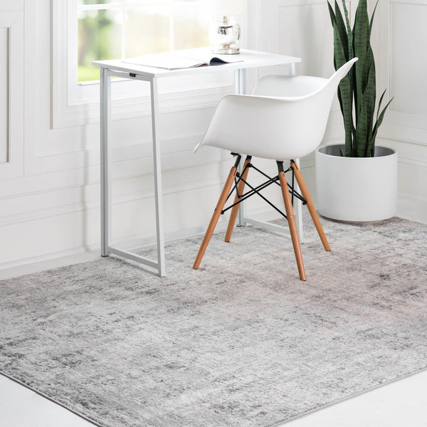 Aegean Elegance Collection Area Rug -  Paros Rectangle Gray  lifestyle 2