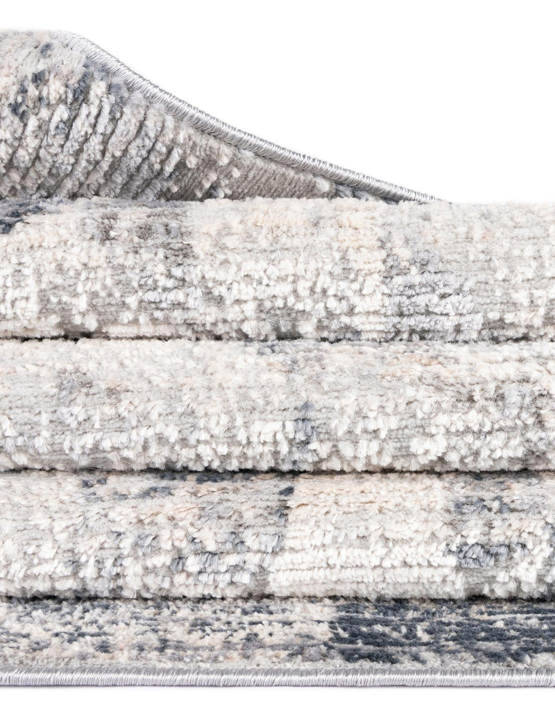 Aegean Elegance Collection Area Rug -  Crete Rectangle Gray  lifestyle 18