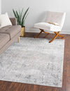 Aegean Elegance Collection Area Rug -  Ithaca Rectangle Gray  lifestyle 3
