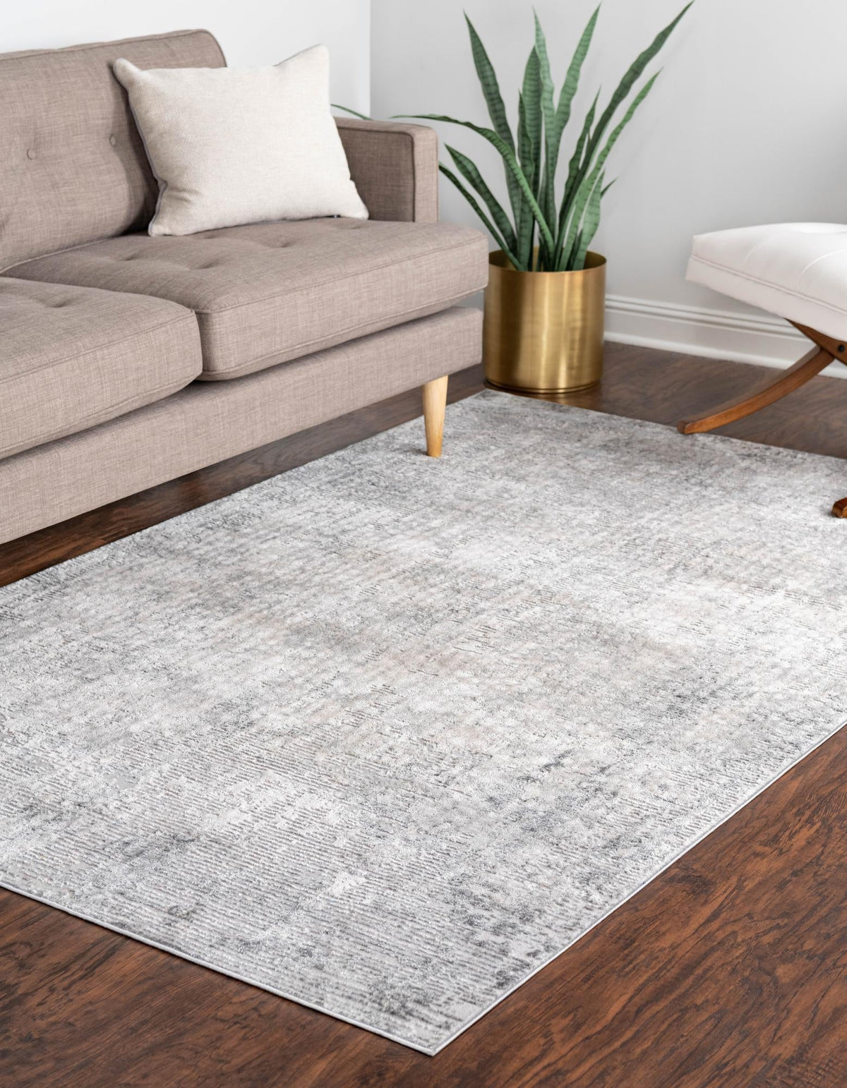 Aegean Elegance Collection Area Rug -  Ithaca Rectangle Gray  lifestyle 4