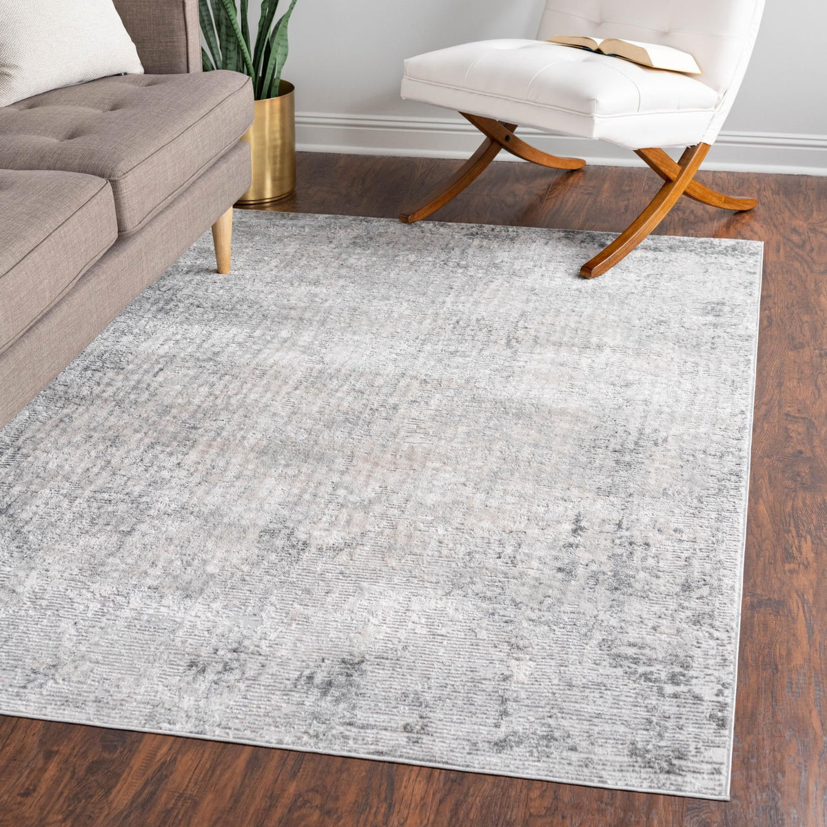 Aegean Elegance Collection Area Rug -  Ithaca Rectangle Gray  lifestyle 17