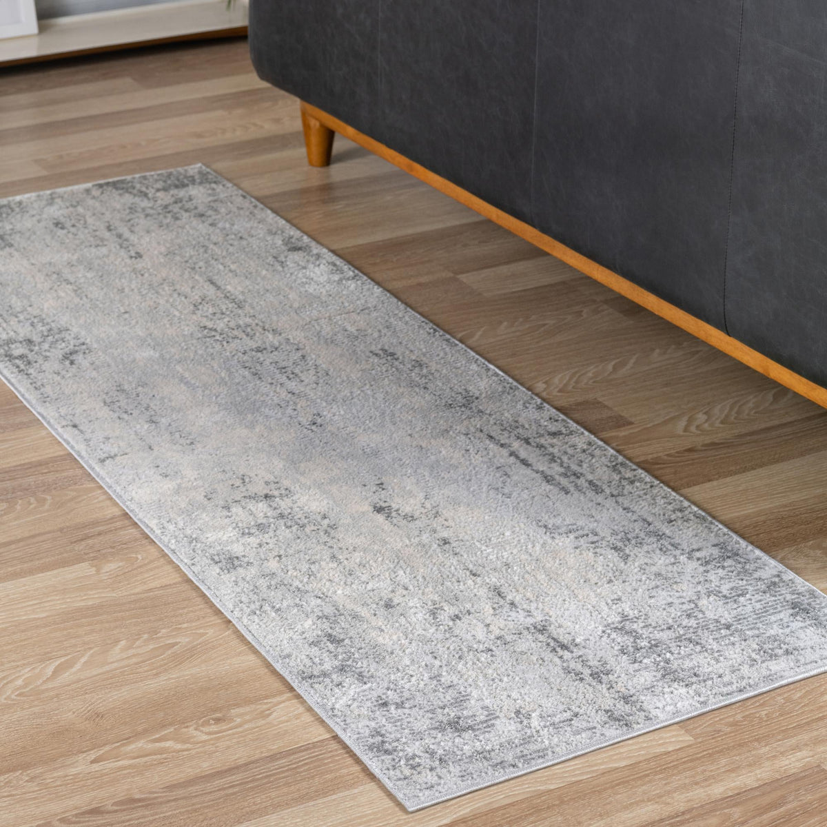Aegean Elegance Collection Area Rug -  Ithaca Runner Gray  lifestyle 79