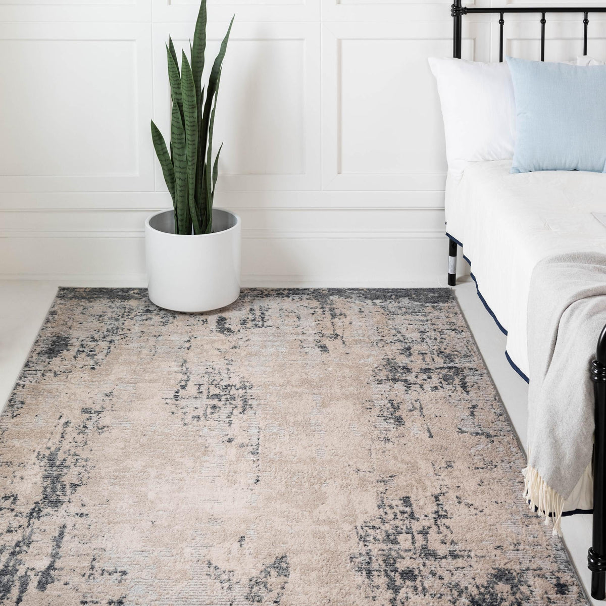 Aegean Elegance Collection Area Rug -  Ithaca Rectangle Bone  lifestyle 5
