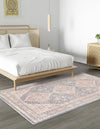 Regal Estates Collection Area Rug - Majesty Rectangle Blue  lifestyle 7