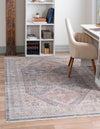 Regal Estates Collection Area Rug - Majesty Rectangle Blue  lifestyle 10